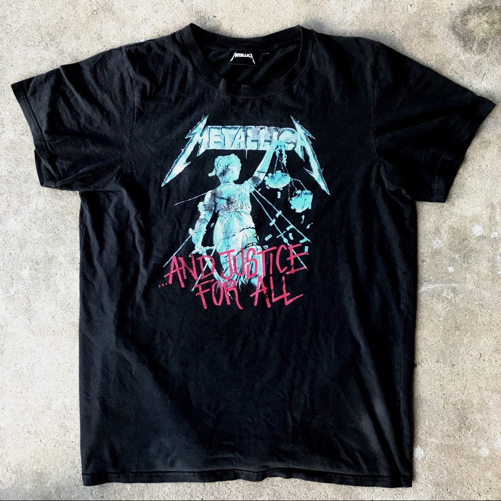 Metallica band tee